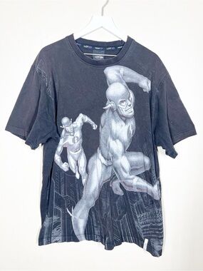 Lot 29 Vintage Y2K Men’s Black Graphic The Flash DC Comics Print T-Shirt XXXL